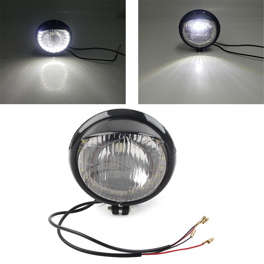 12V Headlight Passing Fog Light for Harley for Honda for Suzuki Motorcycle Black ne