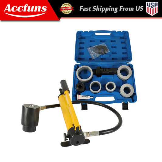 Automotive hydraulic exhaust pipe extender tool tensioner 1-5/8 to 4-1/4- n