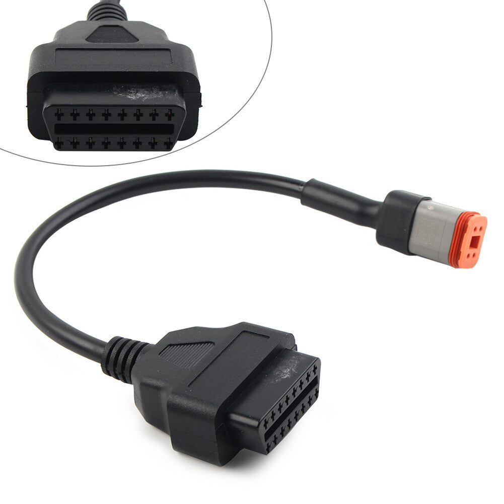 for Harley Davidson 4Pin to 16Pin OBD2 Diagnostic Tool Code Reader Adapter Cable