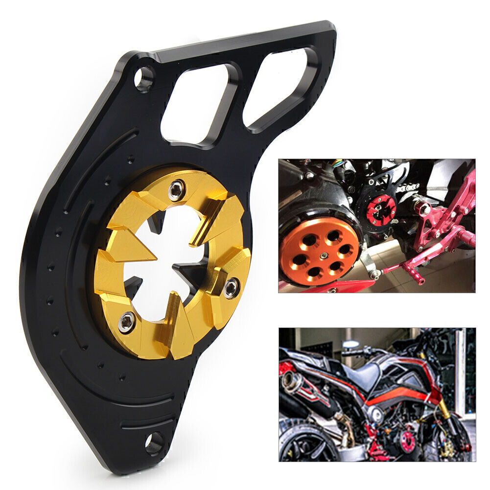 Gold Front Sprocket Chain Guard Cover Left Engine Fit for HONDA GROM MSX125/SF 13-19