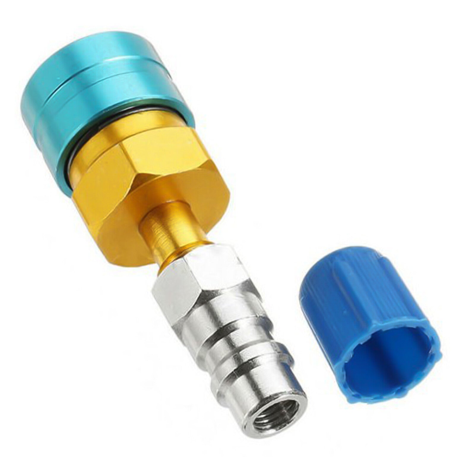 R1234YF to R134A Low Car Side Quick Coupler Auto Hose Adapter Fitting Connector