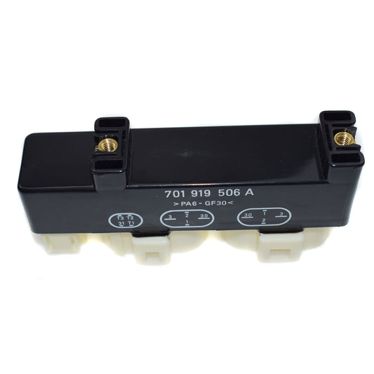 The cooling fan control relay unit is suitable for EuroVan 70191919506A (1993-2003). n
