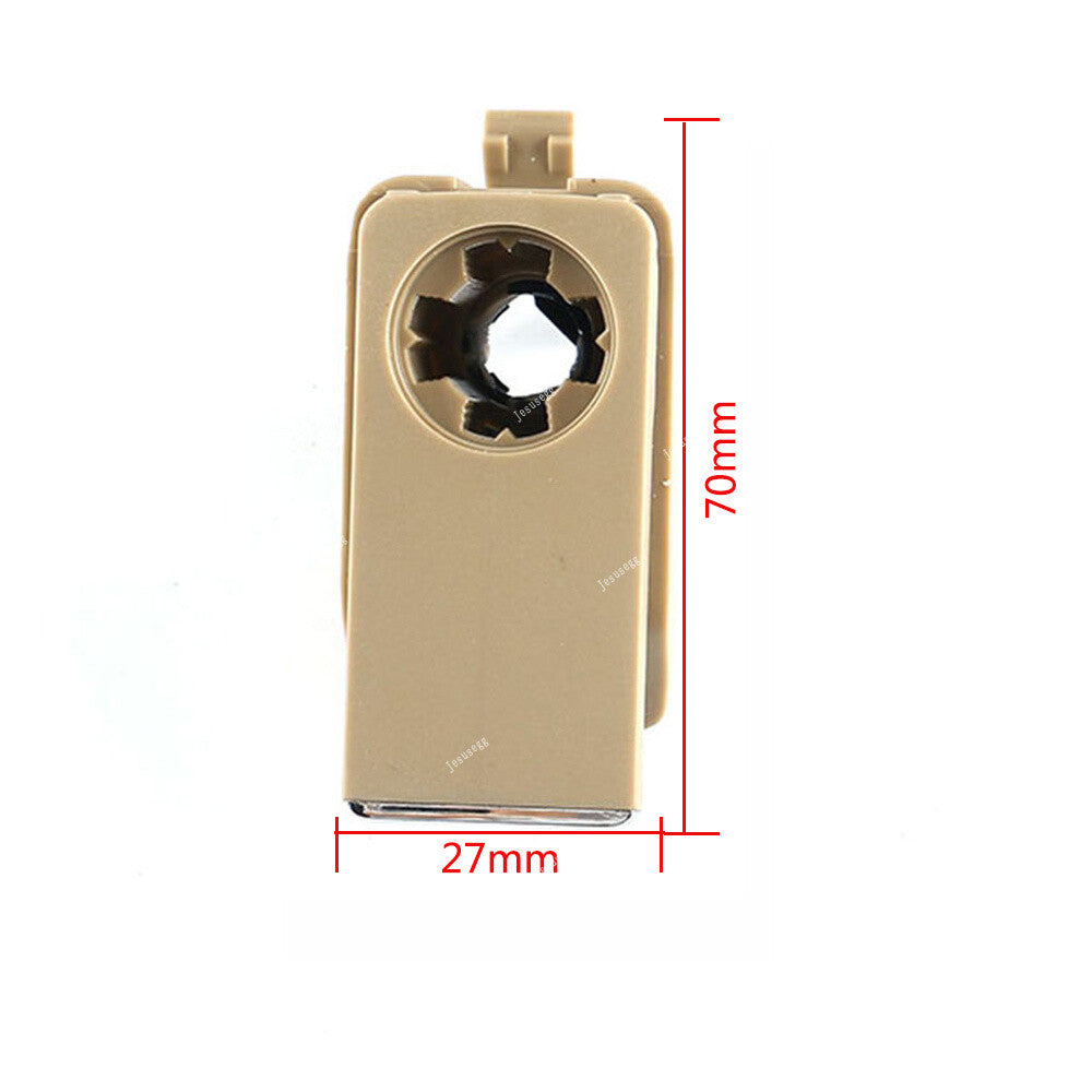 Glove Compartment Box Lid Switch Grip Lock Beige for Mercedes-Benz W204 W212 Q