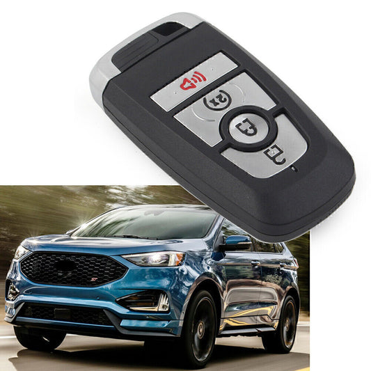 Remote Key Fob Shell Case 4 Button Replacement for 2017 2018 2019-2020  for ford  Edge Q