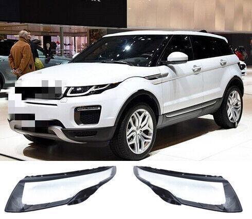 for Land Rover for Range Rover Evoque 2011 - 2019 Headlight Lens Cover Pair