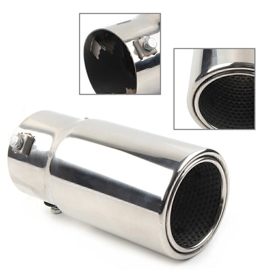 Car Stainless Steel Rear Exhaust Pipe Tail Muffler Tip Fit for Toyota Prado 08-2021 Q