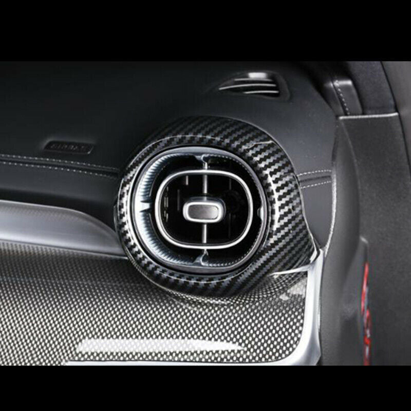 for Mercedes-Benz GLC 260 300 2023 Carbon Fiber Side Air Outlet Vent Cover Trim