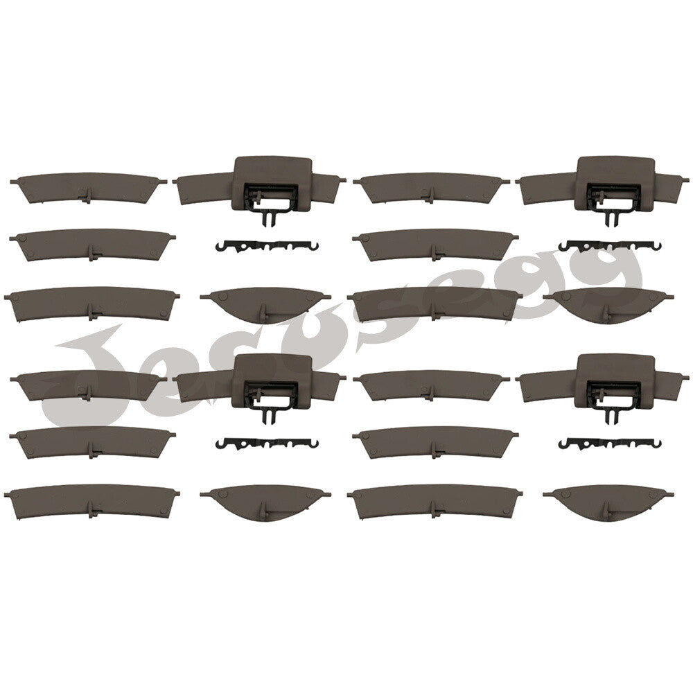 4Set Dashboard Dash Center AC Air Vent Grill Kit Beige For 07-12 ML-Class W164 Q