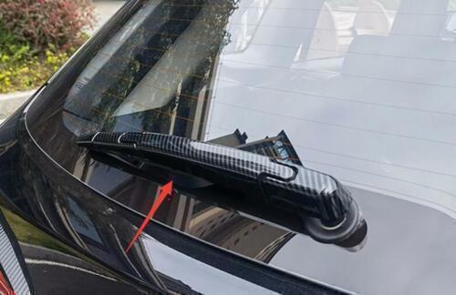 for Toyota for Corolla Cross 22-2024 Carbon Fiber Rear Window Rain Wiper Cover Trim