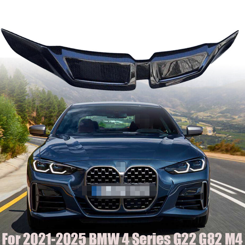 For 2021-25 4 G22 G82 M4 Real Carbon Rear Trunk Spoiler Wing Lip Trim n