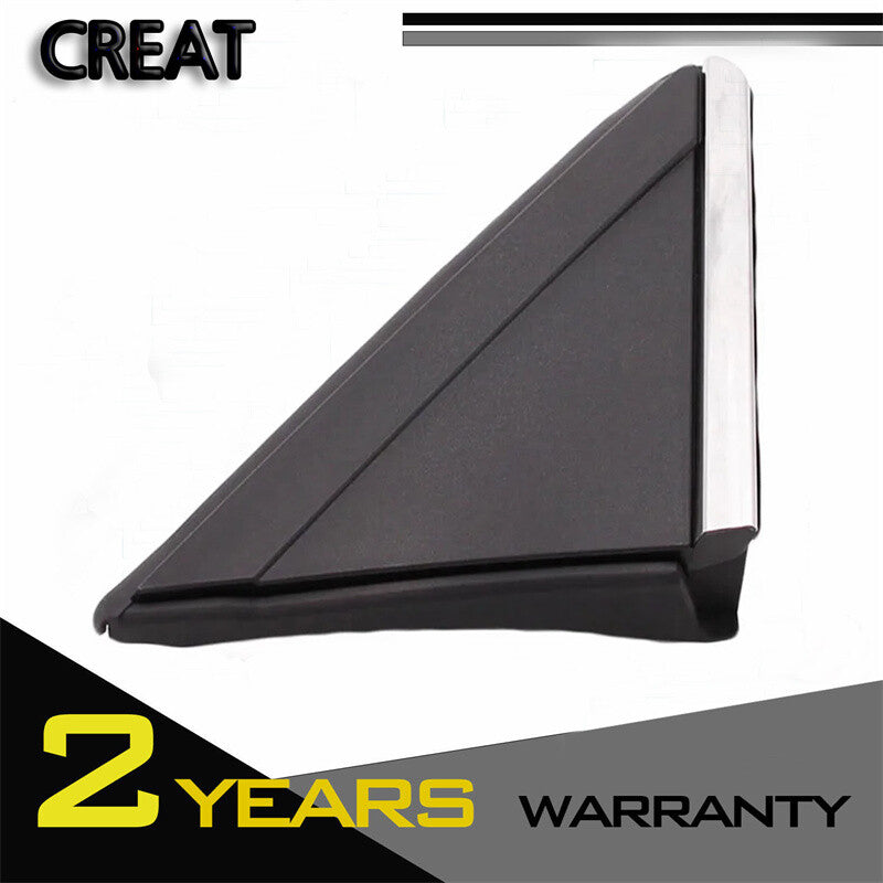 RH Passenger Side Mirror Flag Applique Trim Fit for 08-16 for Chrysler Town Country