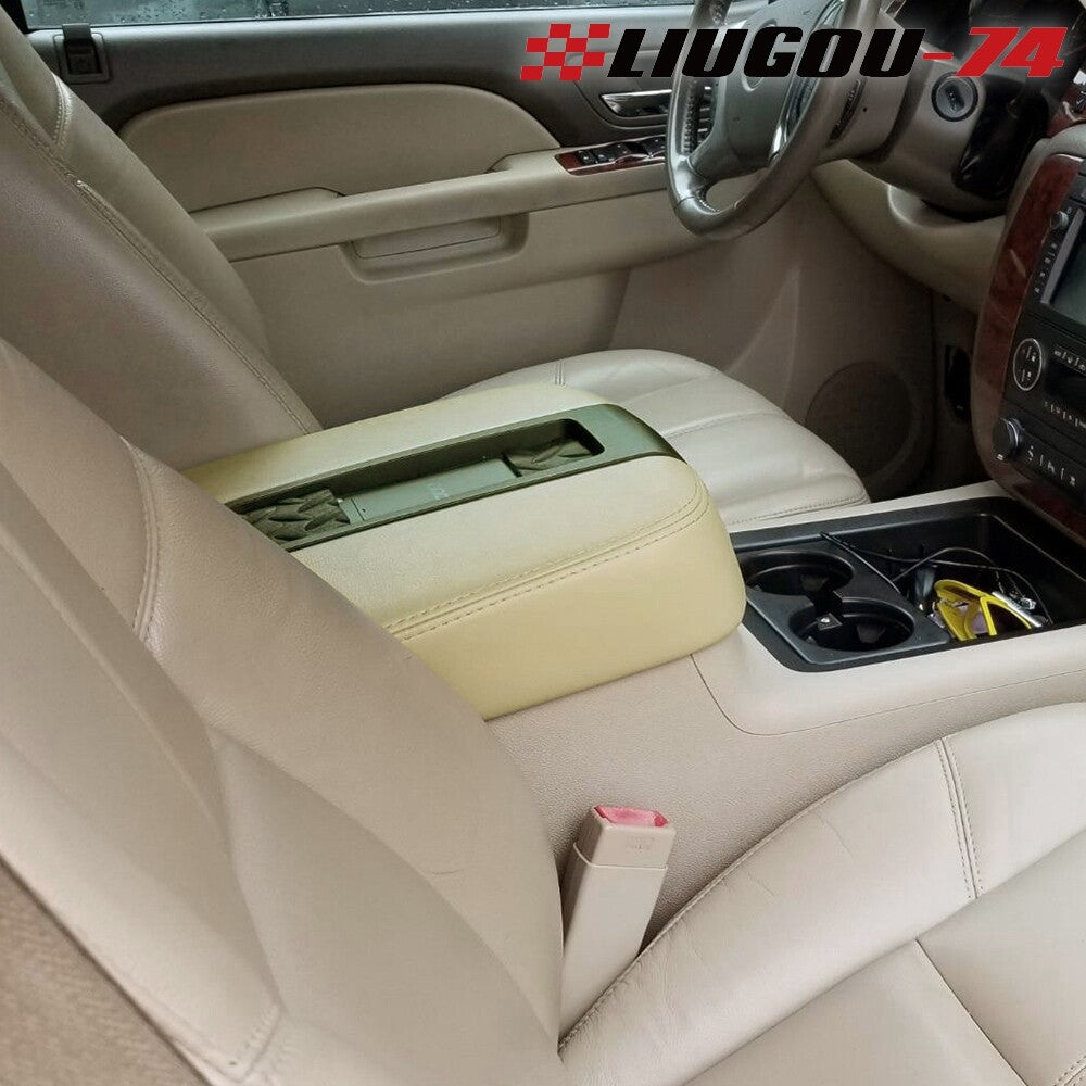 Suitable for 2007-2013 Tahoe Suburban for Yukon Silverado console cover armrest cover- v