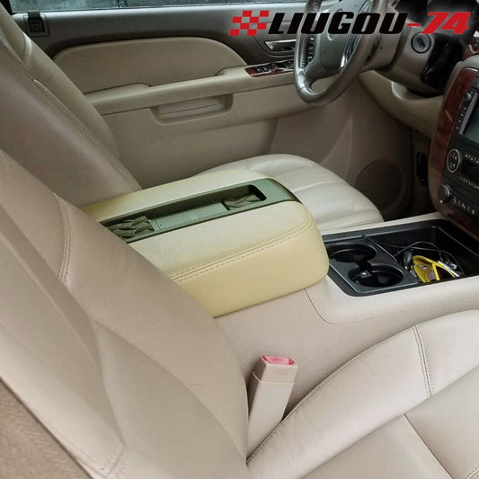 Suitable for 2007-2013 Tahoe Suburban for Yukon Silverado console cover armrest cover- v