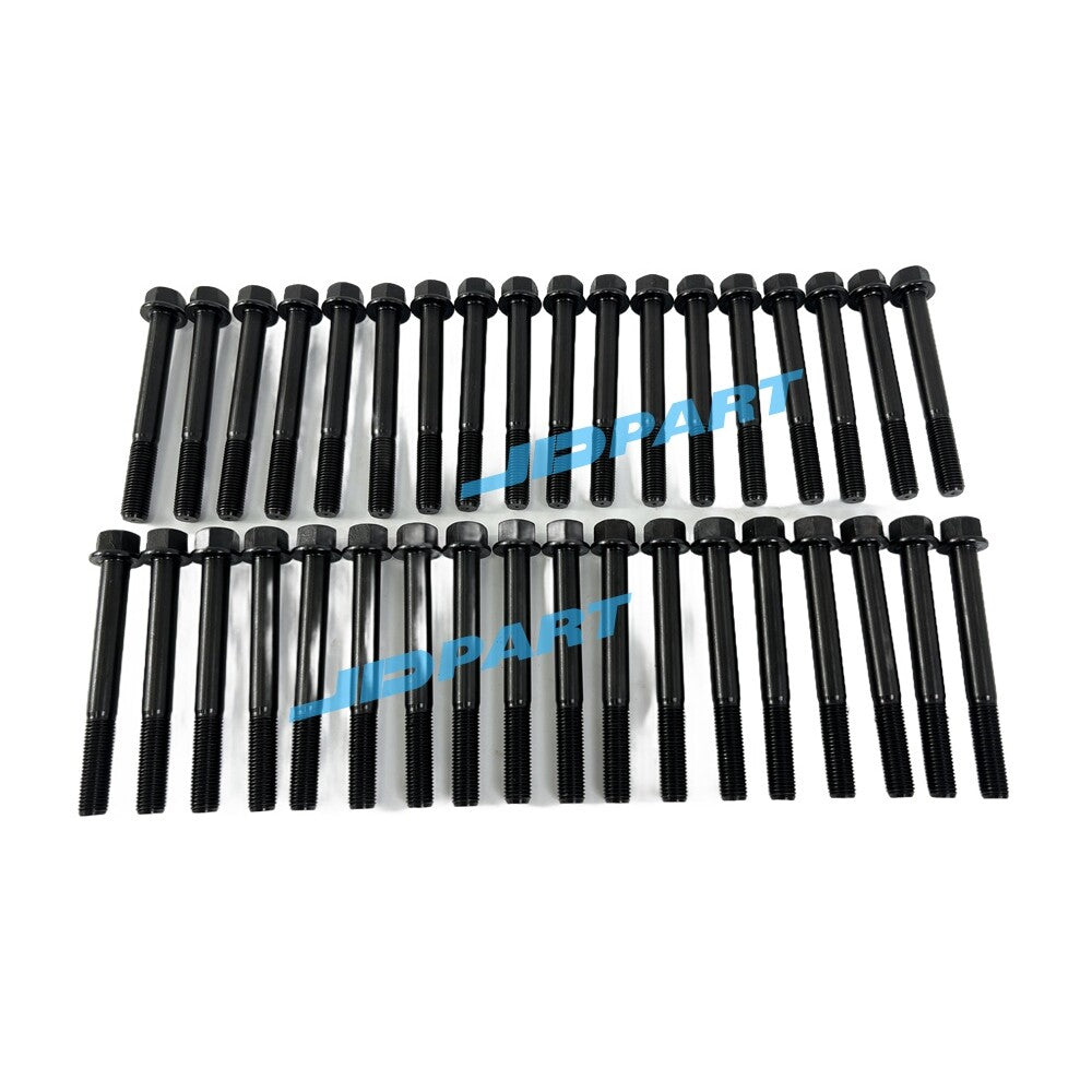 36-piece R944B cylinder head bolts for Liebherr diesel engine parts.