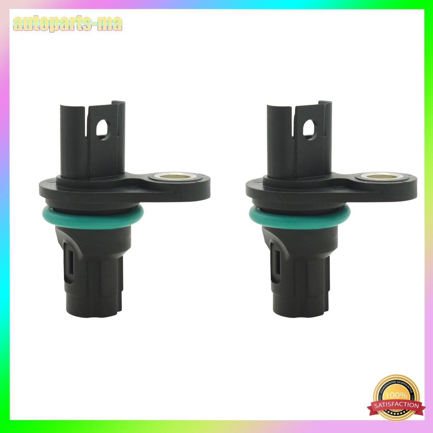 2PCS Crankshaft Position Sensor for BMW Z4 X6 X5 X3 M6 M5 M3 528 525 335 330 328
