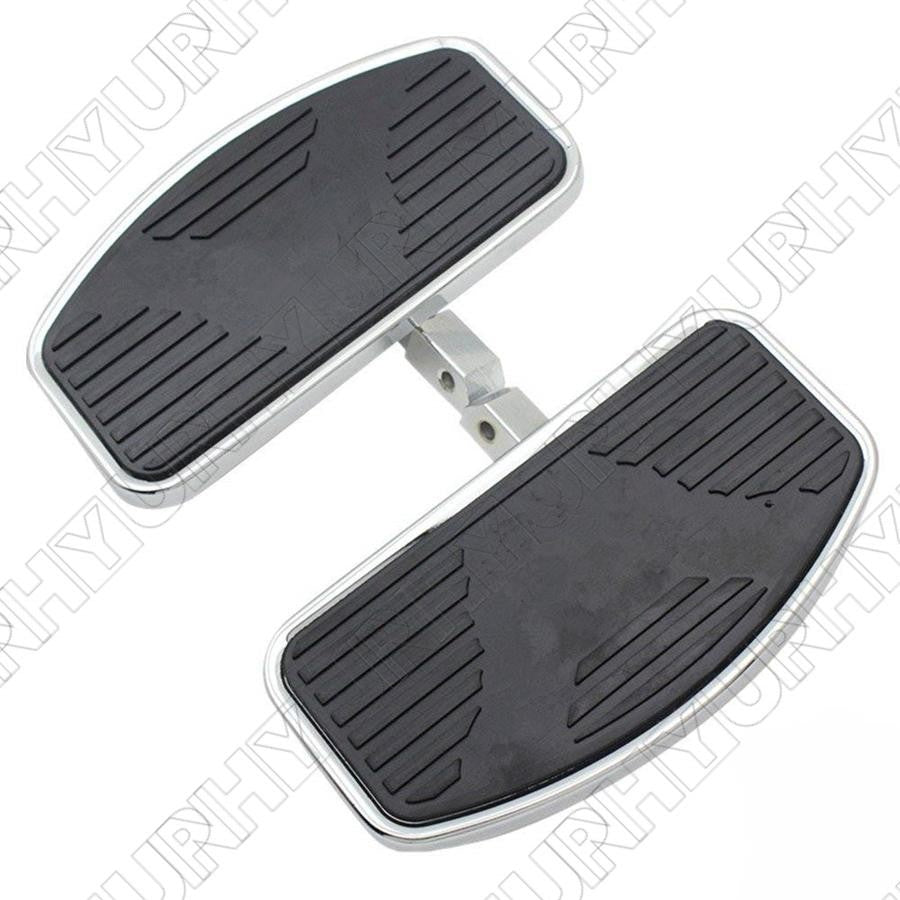 A Pair Angle Can be Adjusted Front Rider Floorboards (Left and Right side) New Q