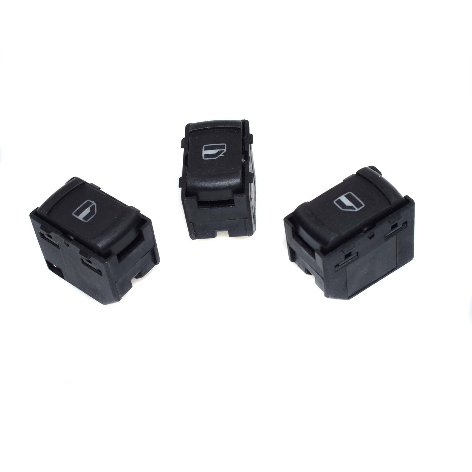 Brand new right-side power window single switch for Jetta for Golf 3B0959855B, 3-piece set. n