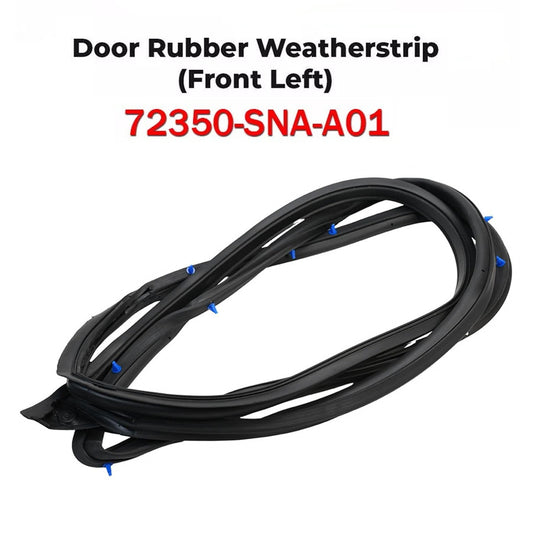 FRONT DOOR L SIDE LEFT SEAL RUBBER WEATHER STRIP For 2006-2011 for HONDA for CIVIC SEDAN