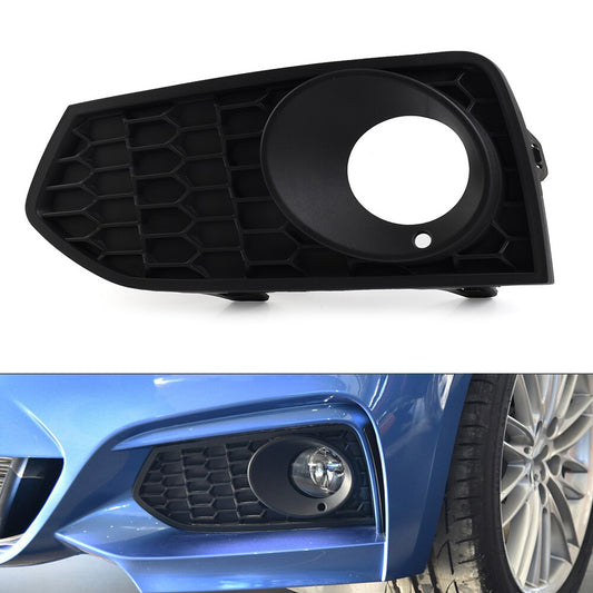 Closed Mesh Front Bumper Fog Light Grille Left for BMW 2 Series F22 F23 M Sport