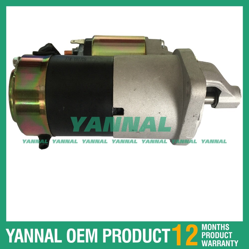 Starter 12V 8T 1.4KW For Yanmar 3TNE68 Engine Part