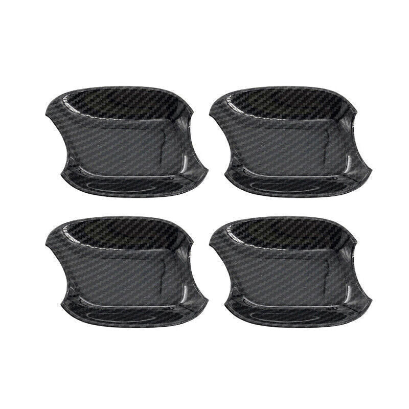 for Audi Q5 2018-24 ABS Carbon Fiber Exterior Side Door Bowl Molding Cover Trim