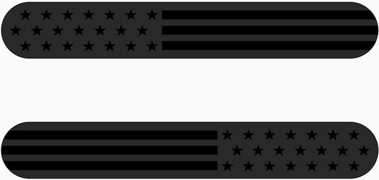 Car side fender badge sticker decal American flag magnet black for Chevrolet