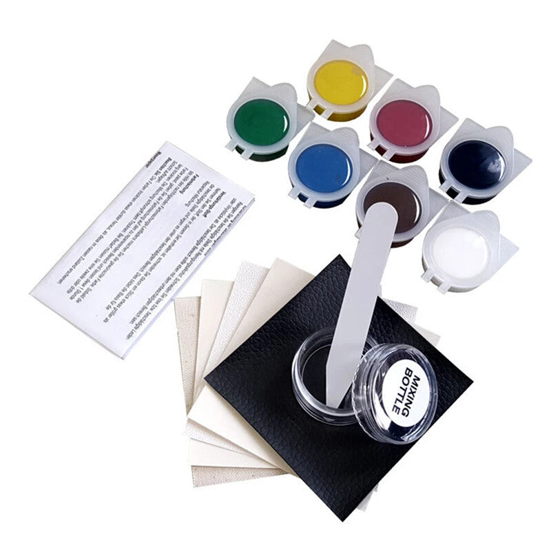 Car for Seat Sofa Coats Hole Scratch Crack Restore 7 Color Leather Repair Tool Kit