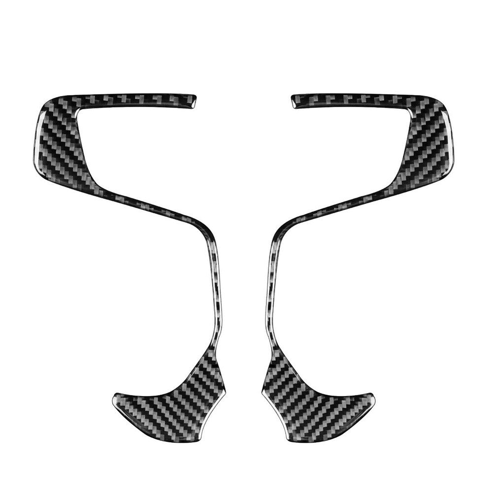 Red Carbon Fiber CD Player Cover Trim For COBALT 2005-2010 Type-B v