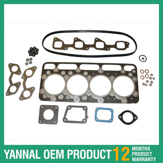 New upper gasket kit for V2003 excavator engine parts -