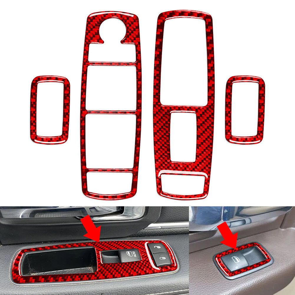 Window Lift Switch Panel Cover Trim Fit for Dodge Charger Durango for Ram 1500 2500 3500