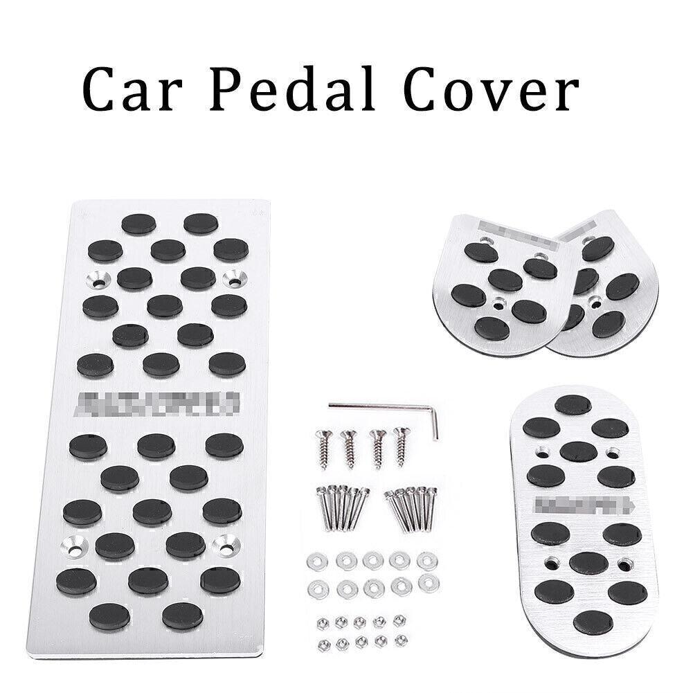 Manual Car Foot Rest Pedals Cover Kit for Mazda 2 3 6 MX-3 MX-5 MX-6 RX-7 Auto Q