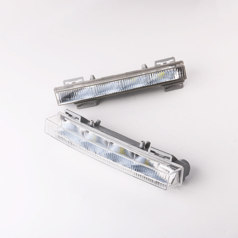 2x Fits for Mercedes W166 ML350 X204 GLK350 DRL Daytime Running Light Fog Lamp LHRH
