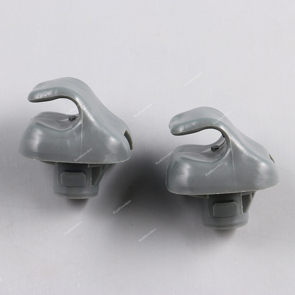 2X Gray Sun Visor Hook Retainer Clips for Honda for Civic for CR-V 07-11 88217S01A01ZA Q