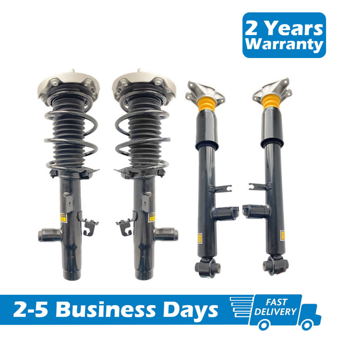 4PCS Front Rear Shock Struts w/EDC for BMW 3 Series F30 320i 335i 428i 435i RWD