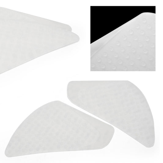 for Honda CB1300 06-15 Gas Knee Grip Protector White 2x Tank Traction Pads Q