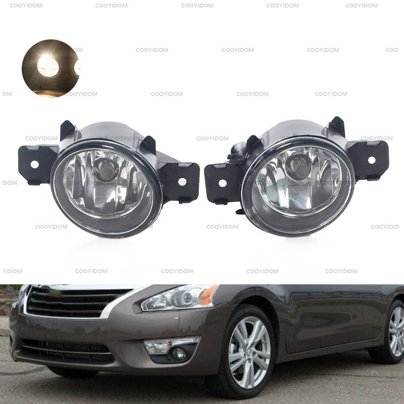 Pair Front Bumer Fog Lamp Fog Light Fit for Nissan Altima 2013- 2016 261353TA0A