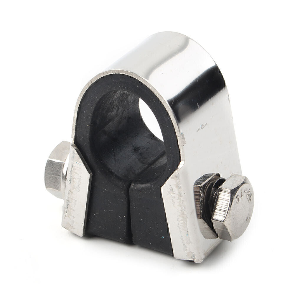 Motorcycle Speedo Clamp Gauge Rubber For 7/8 1 Handlebar Mounting Bracket