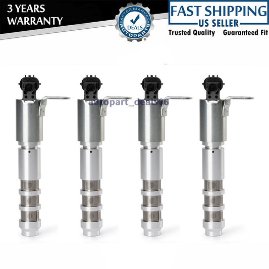 4x Variable Valve Camshaft Timing Solenoid 12636175 for Buick GM for Cadillac for Chevy