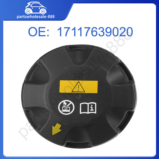 Engine coolant radiator overflow cap, single custom fit for BMW 320i 2013 - 2018