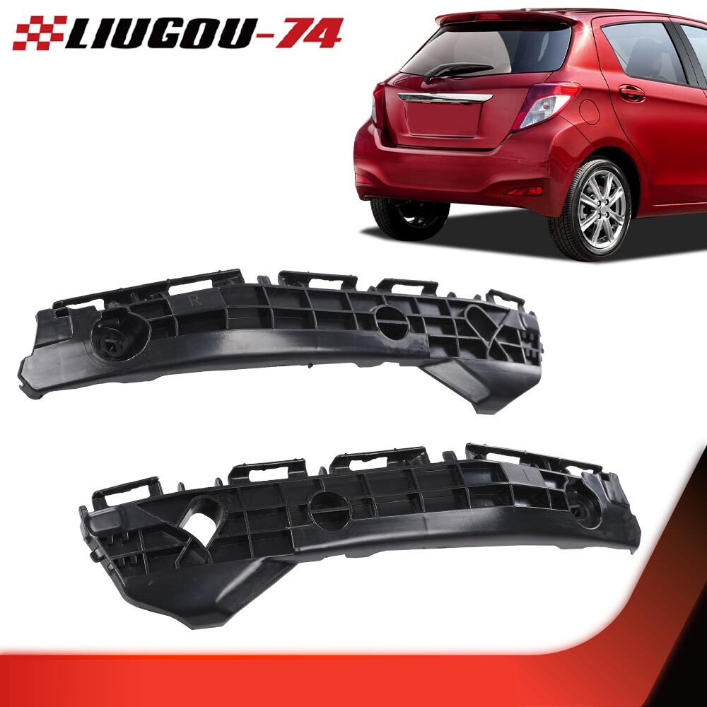 The bumper fastener set is suitable for the driver and passenger sides of Yaris from 2012 to 2014- v