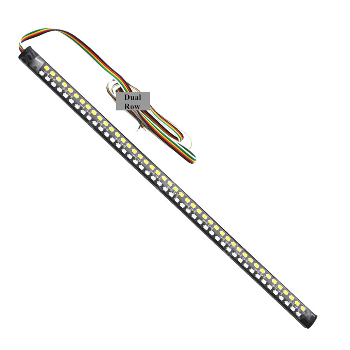 11.8in Motorcycle LED Rear Turn Signal Brake Lights Daytime Running Lamps 2Pcs Q