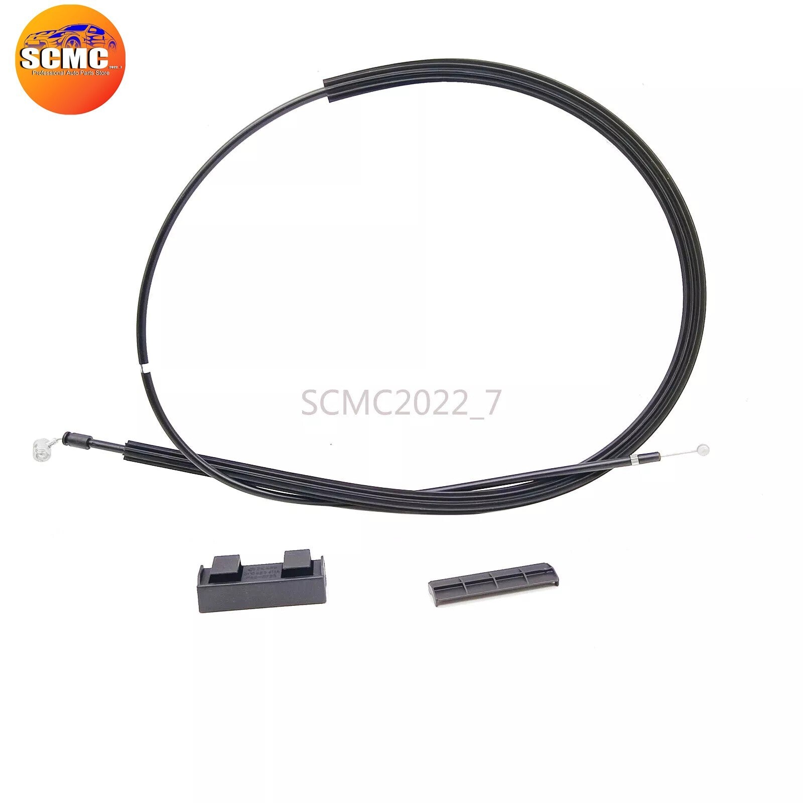 Hood Latch Lock Release Cable Rear w/Connector for VW for Tiguan 5N0 823 535