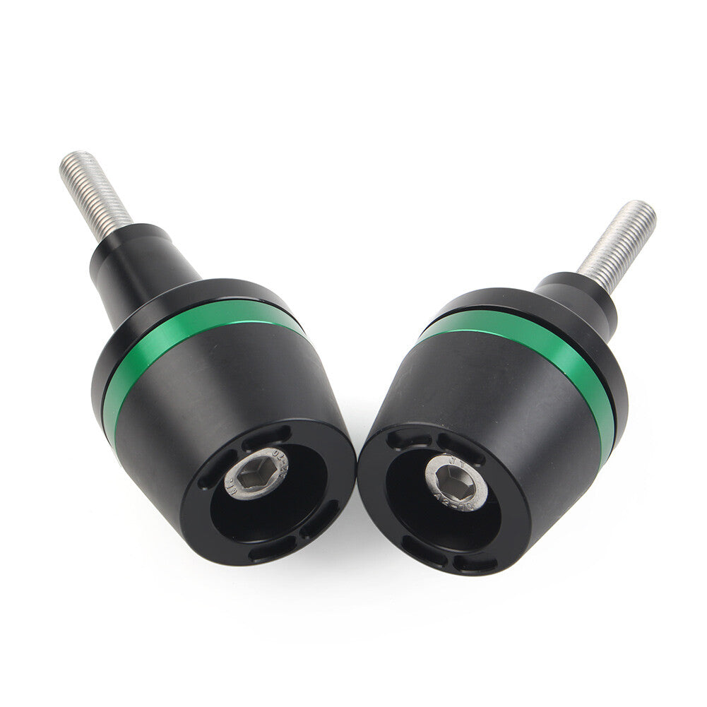 for Yamaha for Suzuki for Honda for Kawasaki Green Frame Sliders Crash Protector