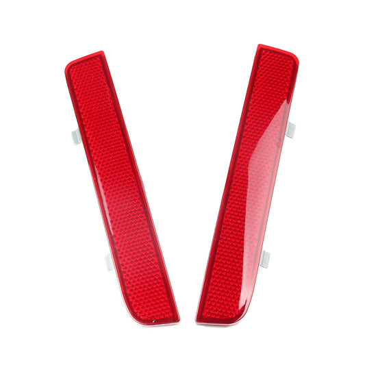 2pcs Rear Bumper Red Reflector Light for Land Rover for Range Rover LR2 Left + Right