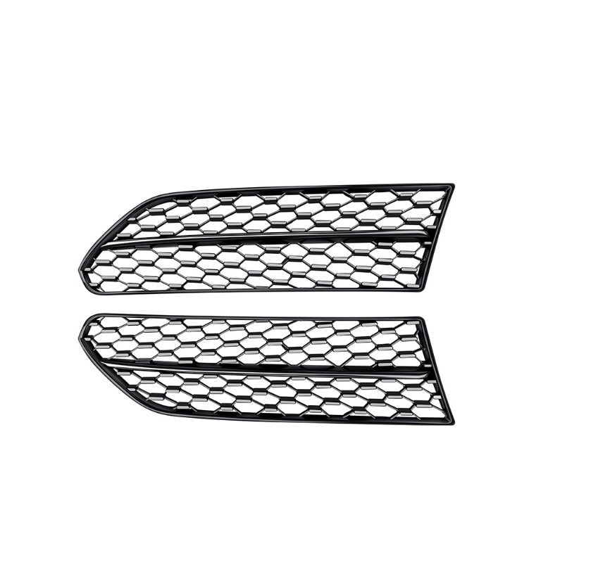 2022+ for Mazda MX30 Front Bumper Bottom Grill Grille Panel Cover Black 2PCS n
