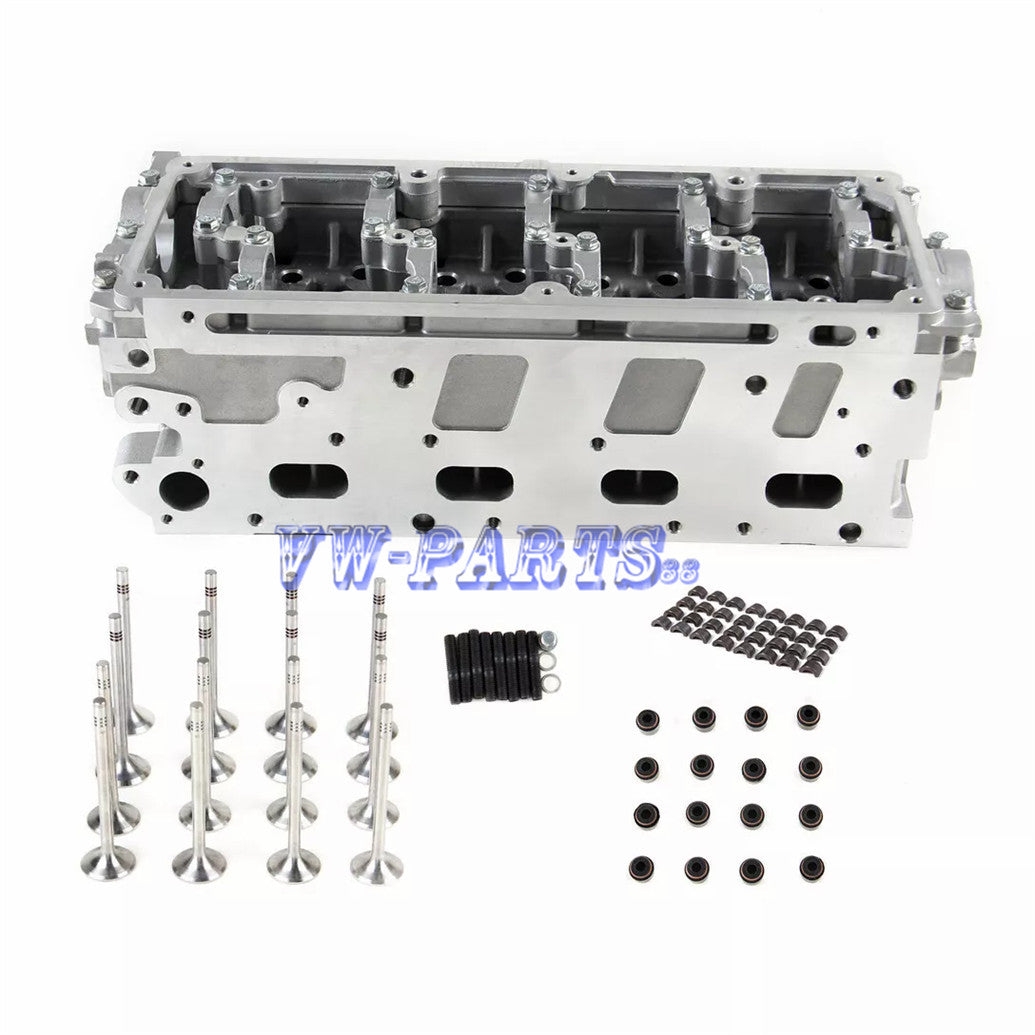 2.0TDI Cylinder Head & Valves Kit Fit for VW for Golf for Jetta for Passat for AUDI 03L103351F Q
