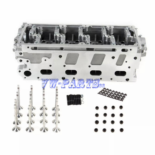 2.0TDI Cylinder Head & Valves Kit Fit for VW for Golf for Jetta for Passat for AUDI 03L103351F Q