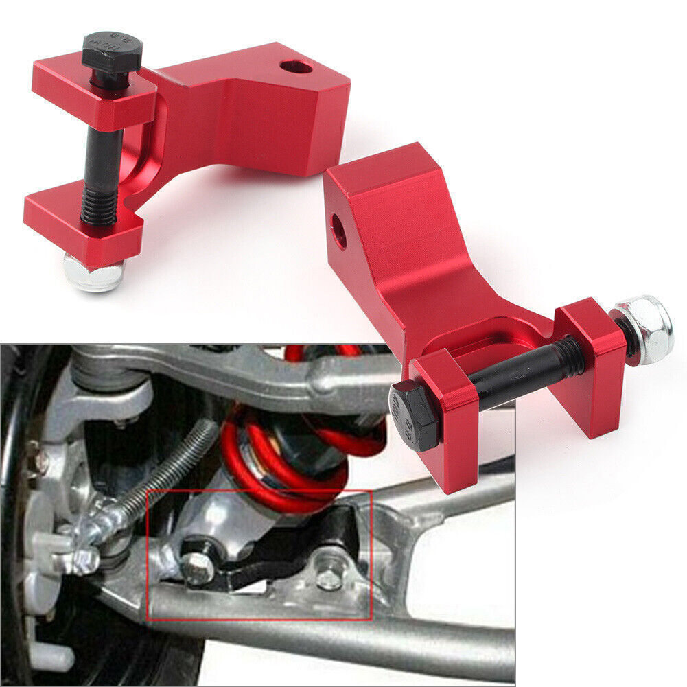 ATV Front Lowering Kit Red for 350 YFM350 660R YFM660R YFZ450 YFS200