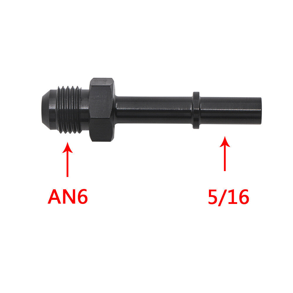 Car Parts AN6/8 Fuel Adapter Fitting For LS LS1 LS3 5/16 3/8 Hose Fittings;