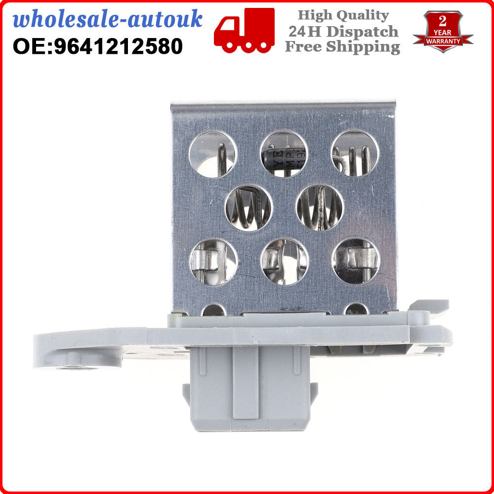 Radiator Fan Relay Resistor for Citro?n for Peugeot 406 607 807 Partner Van 1267A9 Q